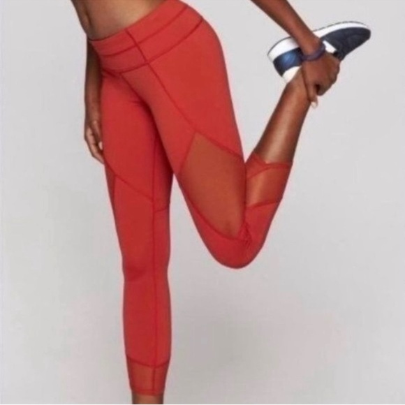 Athletes, Aura Sonar Red Leggings, Size XXSmall - Picture 2 of 12